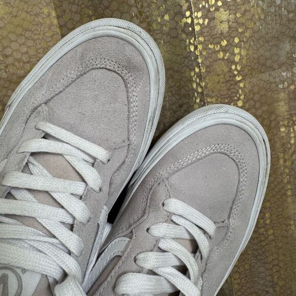 Vans Men's Unisex Skate Rowan Shoes Chalk Beige White 7.5 Used - Picture 6 of 8